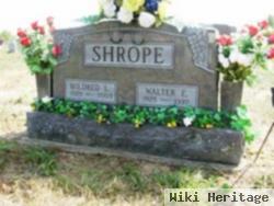 Walter Eugene Shrope