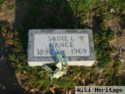 Sadie Lee Singleton Nance