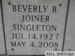 Beverly B. Joiner Singleton