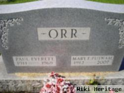 Paul Everett Orr