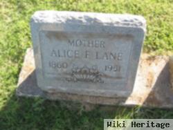Alice F. Lane