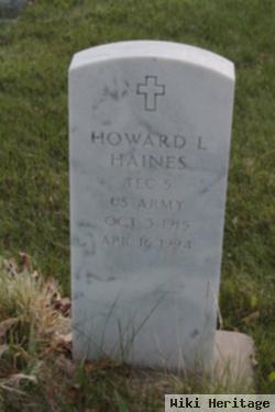 Howard L Haines