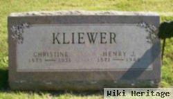 Rev Heinrich J. Kliewer