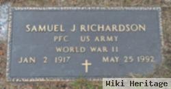 Pfc Samuel J Richardson