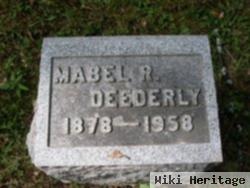 Mabel R Deederly