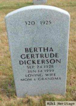 Bertha Gertrude Foote Dickerson