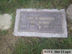 Cleo G. Hastings