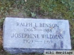 Josephine Wildman Benson