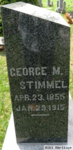 George M Stimmel