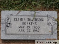 Clemmie T. Davidson Hopkins