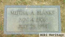 Meitha A Blanks