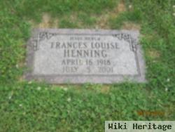 Frances Louise Henning