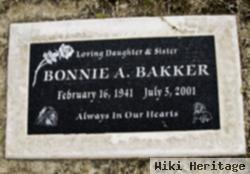 Bonnie A Baker