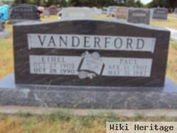 Ethel Cordell Vanderford