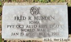 Fred R. Munden