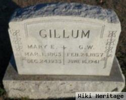 George William "g.w." Gillum