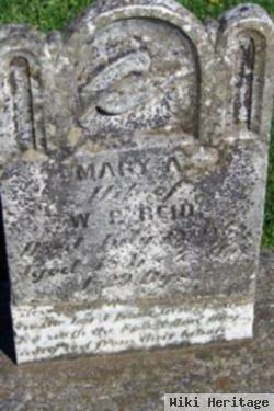 Mary A. Schamel Reid