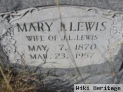 Mary Iter Hopkins Lewis