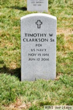 Timothy Walter Clarkson, Sr