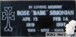 Rose Naomi "babe" Garry Simonian