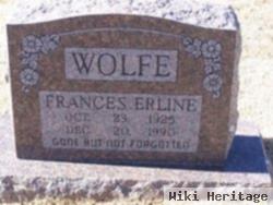 Frances Erline Wolfe