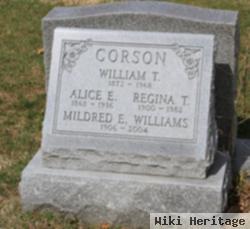 William T Corson