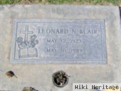 Leonard N Blair