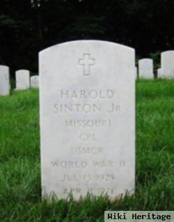 Harold Sinton, Jr