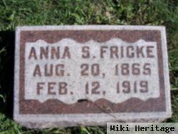 Anna Marie Sophia Dorothy Rabe Fricke