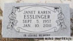 Janet Karen Esslinger