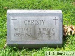 William J Christy