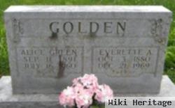 Alice Green Golden