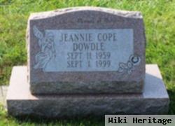 Martha Jeannie Cope Dowdle