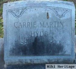 Carrie Martin Hyde