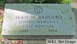 Jean M Allen Badgero