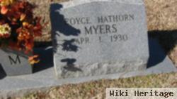 Coyce Hathorn Myers