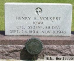 Henry Adam Volkert