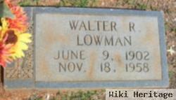 Walter Ryan Lowman