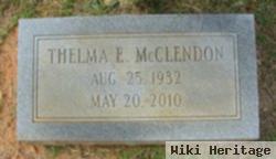 Thelma E. Mcclendon