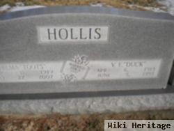 Velmus E "duck" Hollis