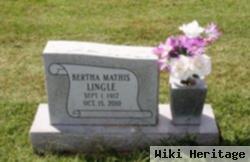 Bertha Mathis Lingle