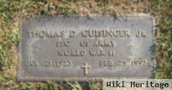 Thomas D Guisinger, Jr