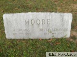 Betty Schryver Moore