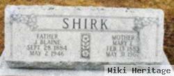 Mary E Strack Shirk