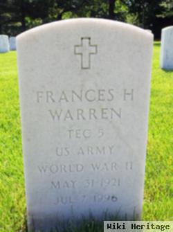 Frances H Warren