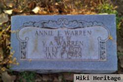 Annie Elizabeth Robinett(E) Warren