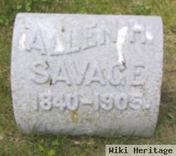 Allen H Savage