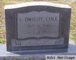 L Dwight Cole