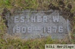 Esther Wilhelmina Mahn Mohler