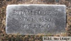 Etta Odell Machon Forrest